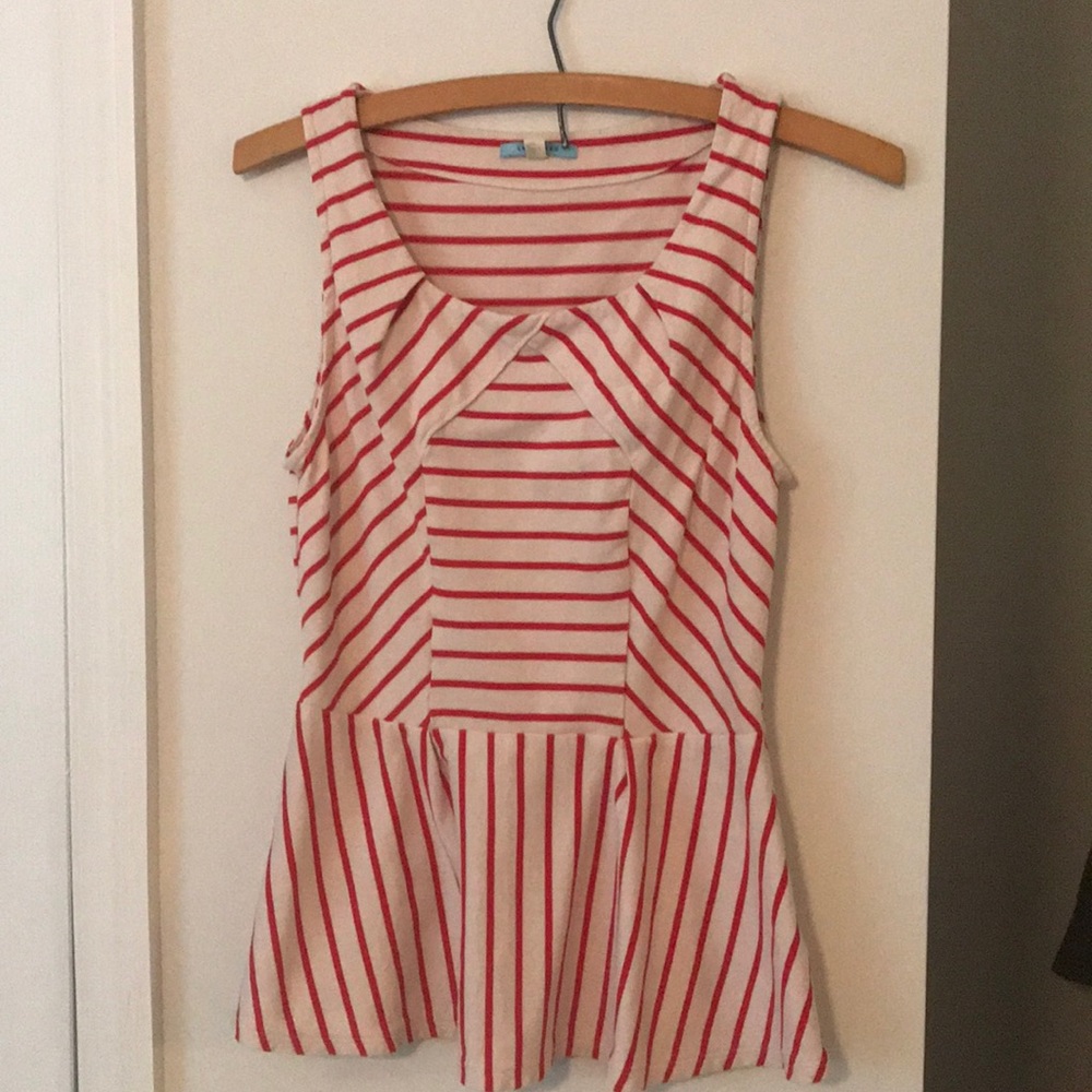 Peplum Leifnotes (Anthropologie) Tank